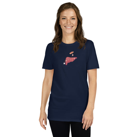 GENERAL "Help Liver" Short-Sleeve Unisex T-Shirt