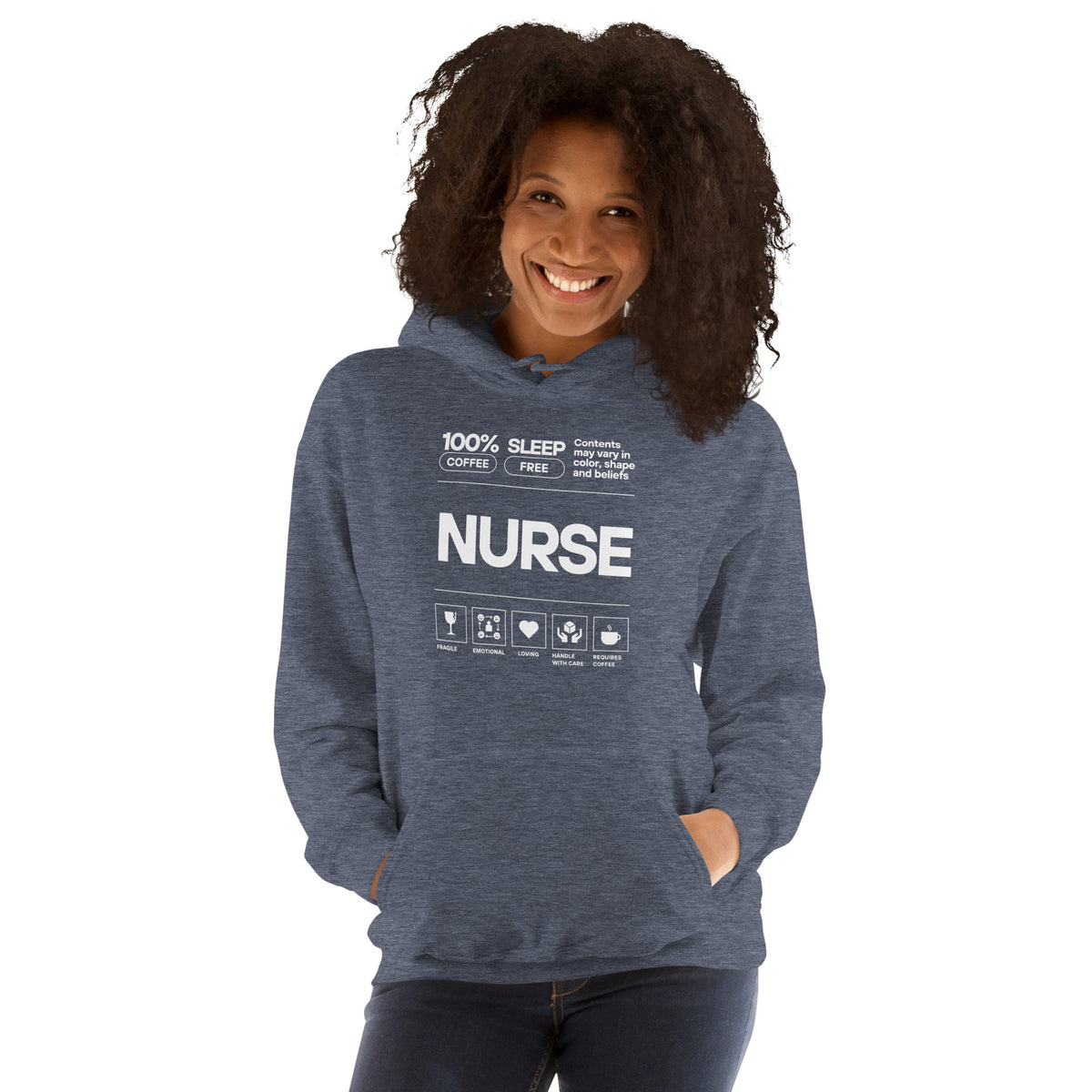 NURSE "Ingredients" Unisex Heavy Blend Hoodie