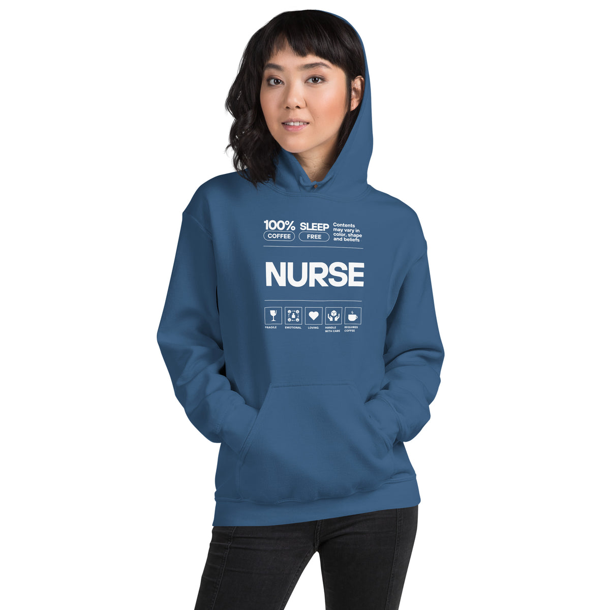 NURSE "Ingredients" Unisex Heavy Blend Hoodie