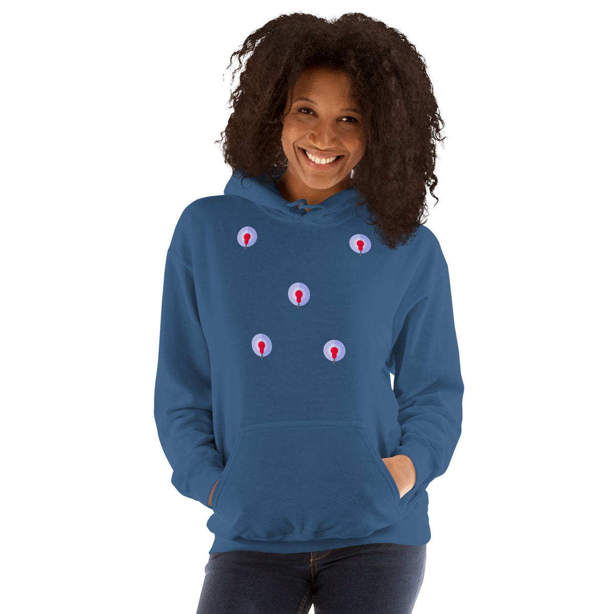 GENERAL "Electrodes" Unisex Heavy Blend Hoodie
