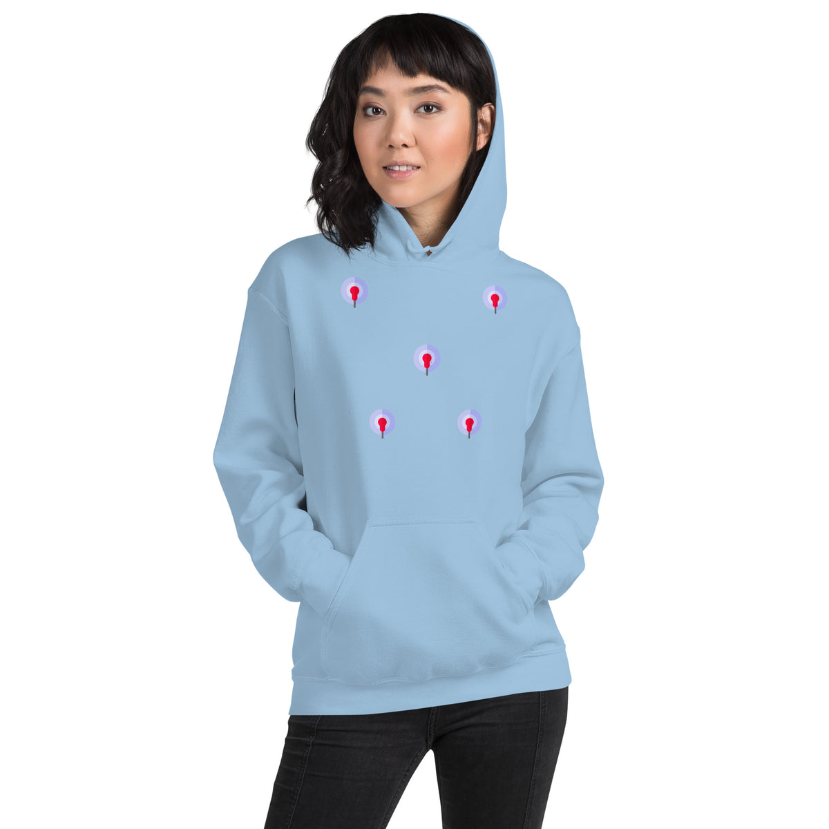 GENERAL "Electrodes" Unisex Heavy Blend Hoodie