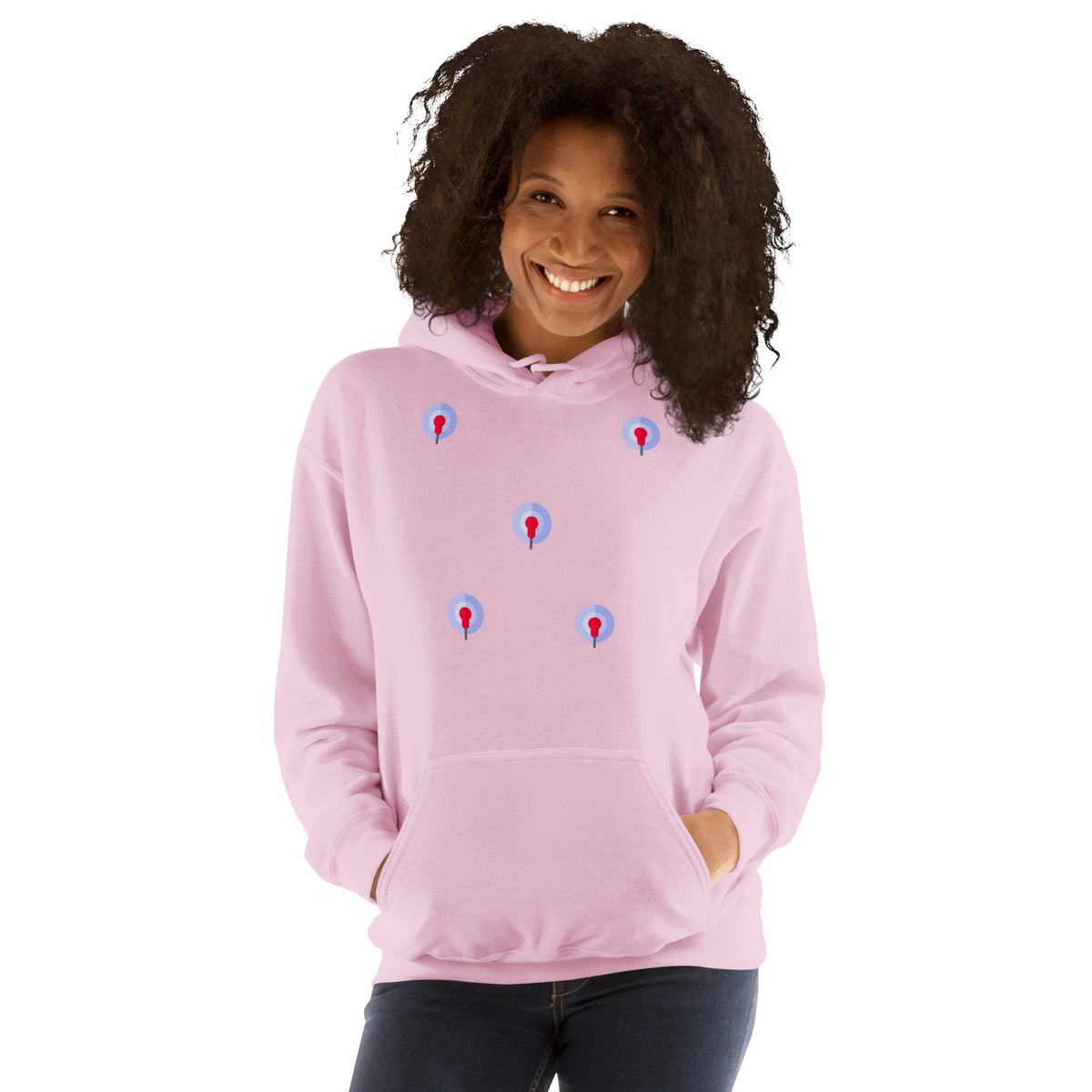 GENERAL "Electrodes" Unisex Heavy Blend Hoodie