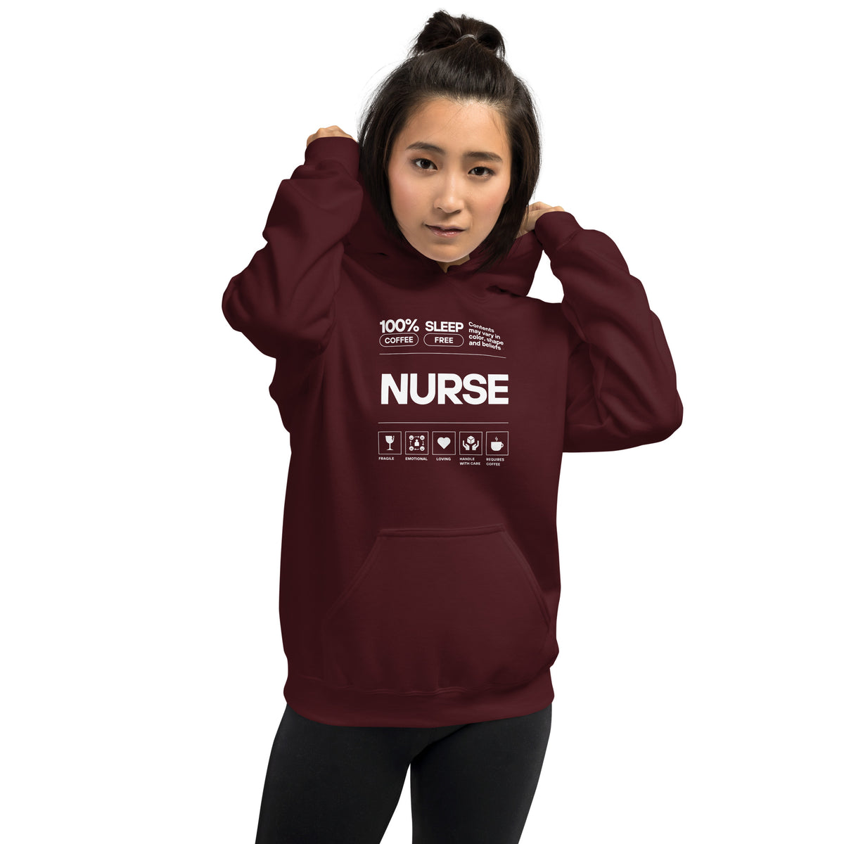 NURSE "Ingredients" Unisex Heavy Blend Hoodie