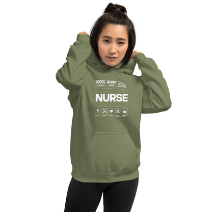 NURSE "Ingredients" Unisex Heavy Blend Hoodie