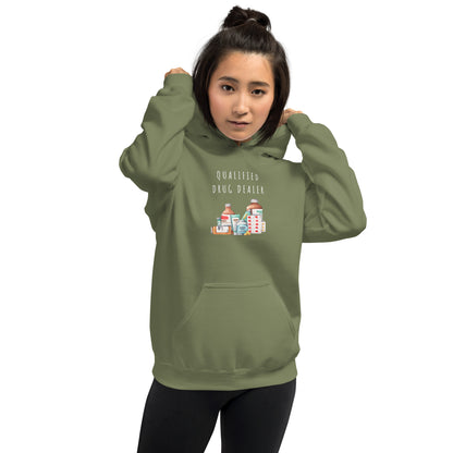 GENERAL "Qualified Drug Dealer" Unisex Heavy Blend Hoodie