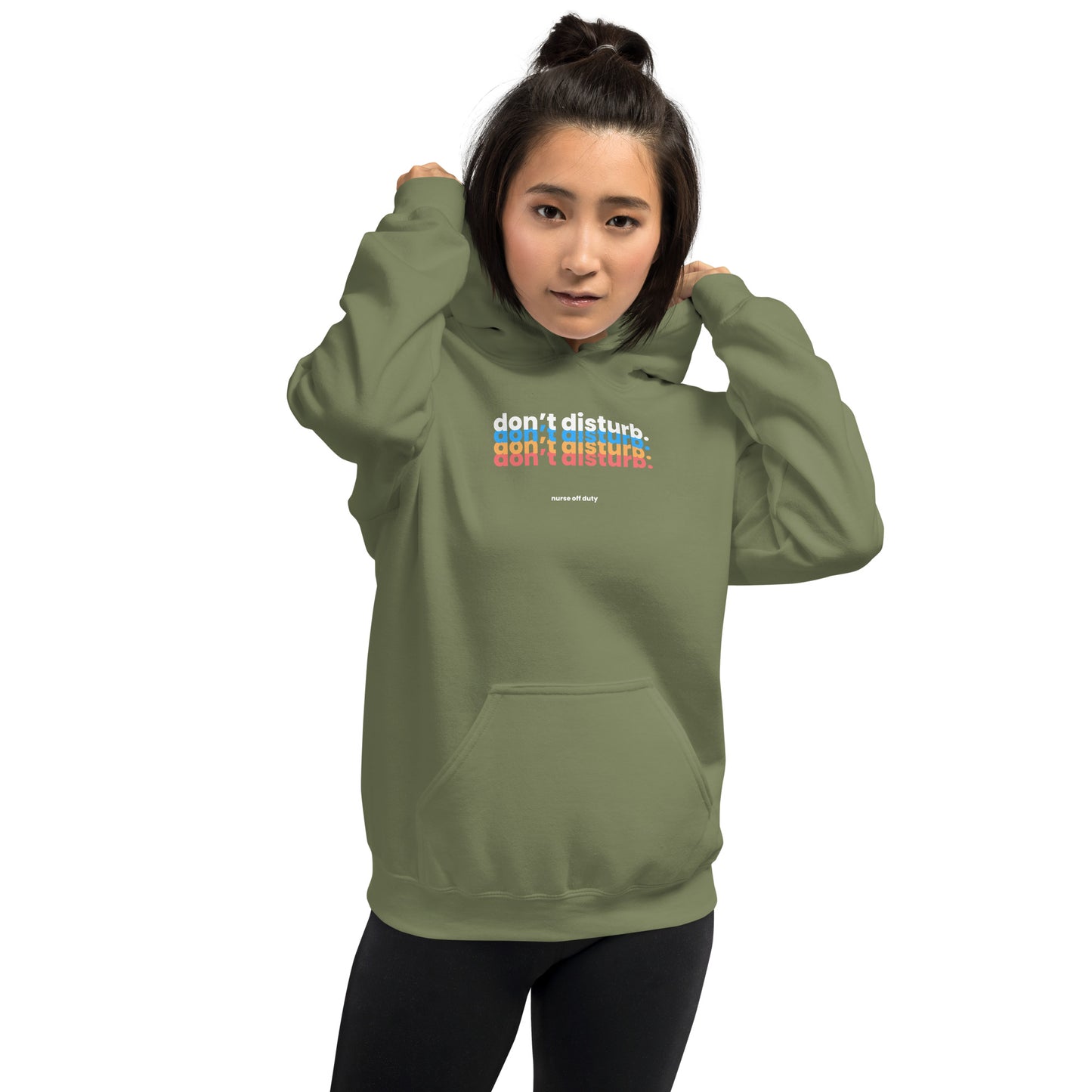 NURSE "Don't Disturb" Unisex Heavy Blend Hoodie