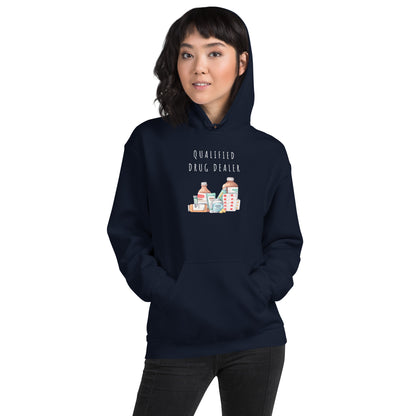 GENERAL "Qualified Drug Dealer" Unisex Heavy Blend Hoodie