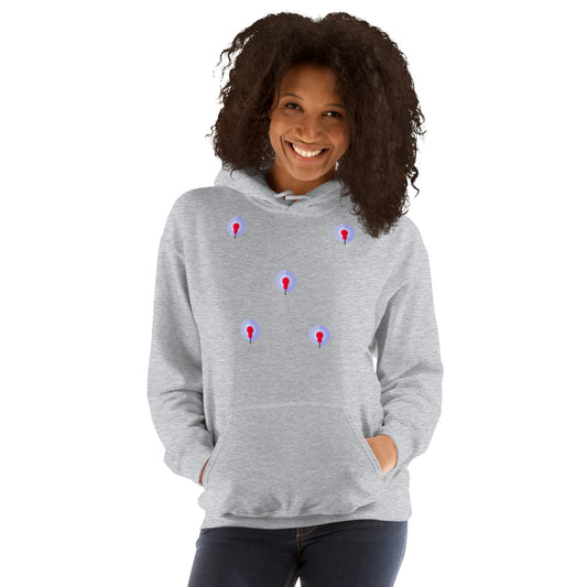 GENERAL "Electrodes" Unisex Heavy Blend Hoodie