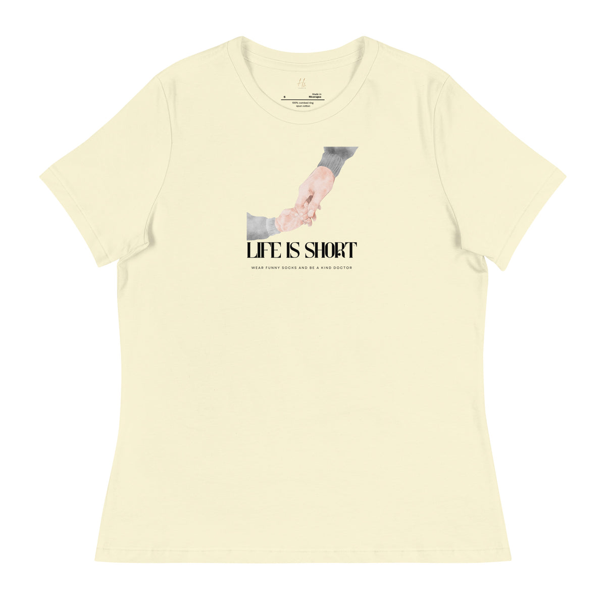 DOCTOR "Life is Short" Women's Relaxed T-Shirt