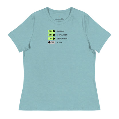 GENERAL "Off Sleep" Women's Relaxed T-Shirt