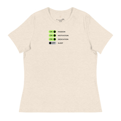 GENERAL "Off Sleep" Women's Relaxed T-Shirt