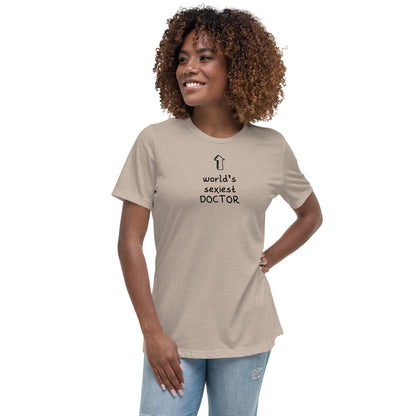 DOCTOR "World´s Sexiest" Women's Relaxed T-Shirt