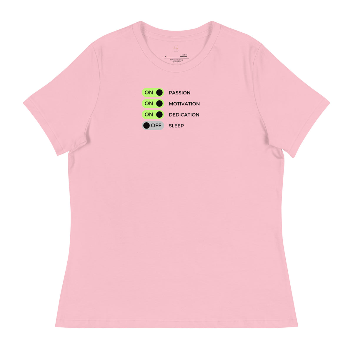GENERAL "Off Sleep" Women's Relaxed T-Shirt